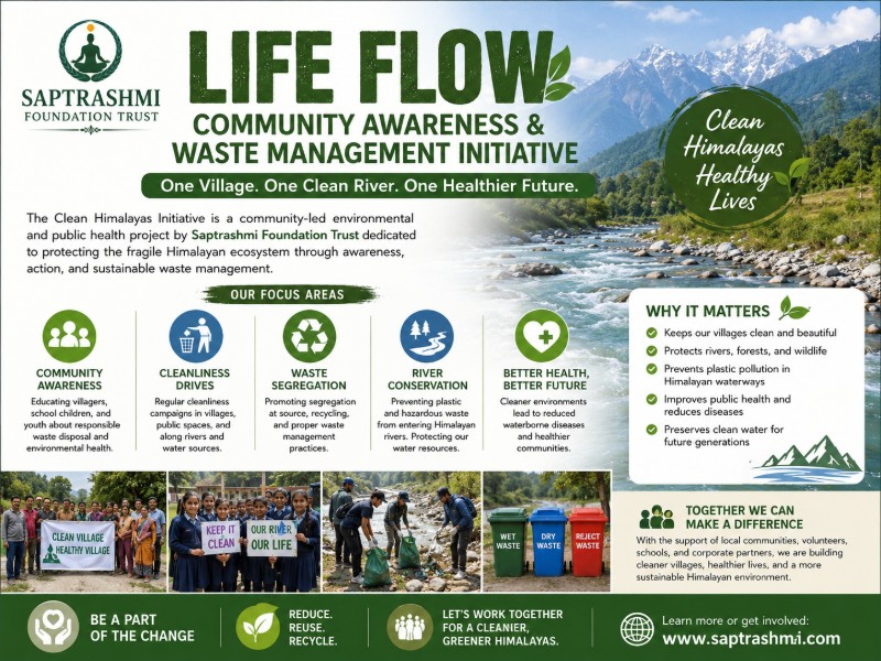 Life Flow - A Community-Led River Conservation & Waste Management Initiative